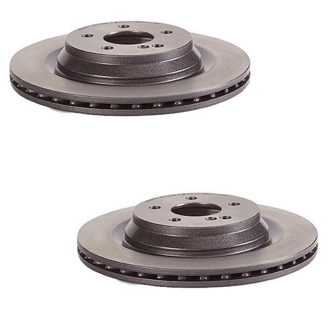 Brembo Brake Pads and Rotors Kit - Front and Rear (350mm/320mm) (Low-Met)